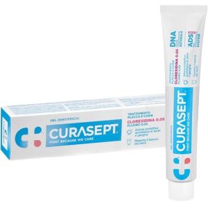 Curasept dentifricio 0,05 75 ml ads+dna