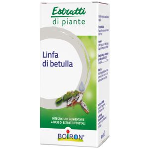 Linfa di betulla seve de bouleau boiron estratto idroalcolico 60 ml