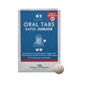 Gse oral tabs rapid junior fragola 12 compresse