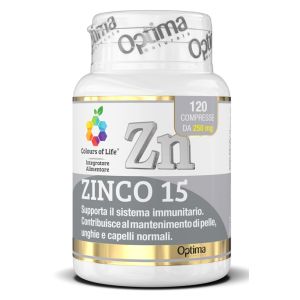 Colours of life zinco 15 120 compresse
