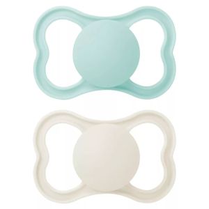 Mam air succhietto 6+ mesi silicone neutro 2 pezzi