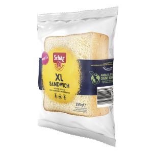 Schar xl sandwich pane bianco senza lattosio 280 g