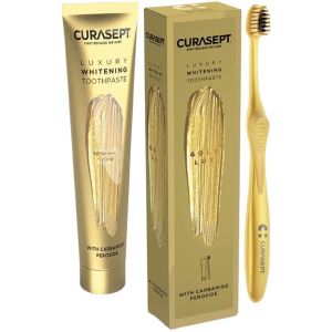 Curasept gold luxury whitening dentifricio 75 ml