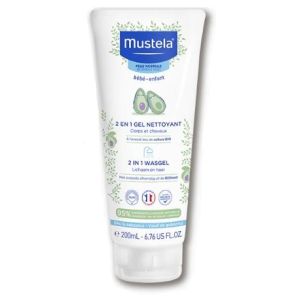 Mustela gel 2 in 1 200 ml