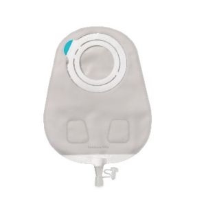 Sensura mio flex sistema 2 pezzi con aggancio adesivo sacca multichamber per urostomia rivestita 35mm da 550 ml 30 pezzi