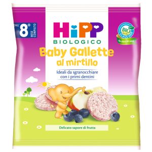 Hipp baby gallette di riso al mirtillo 30 g