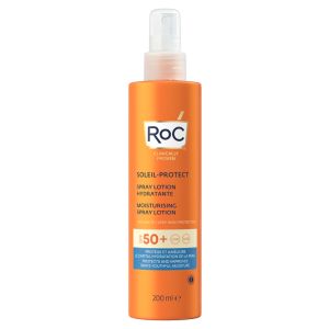 Roc lozione spray solare corpo spf 50+ idratante 200 ml