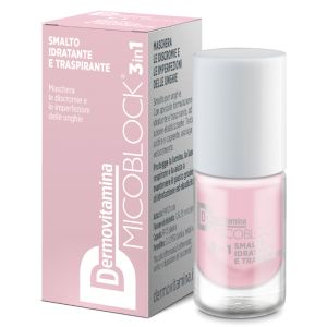 Dermovitamina micoblock 3 in 1 smalto idratante e traspirante rosa chiaro 5 ml