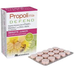 Propoli mix defend junior 48 tavolette masticabili