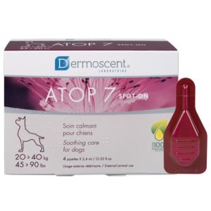 Atop 7 spot-on dogs&cats 20-40 kg 4 pipette x 2,4 ml
