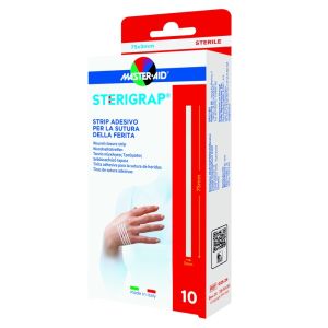 Master-aid sterigrap strip adesivo sutura ferite 75x3 mm 10 pezzi