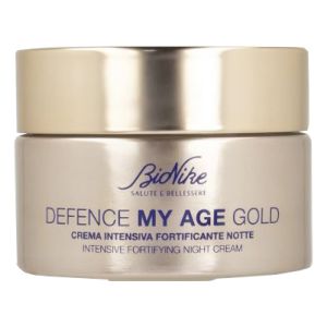 Defence my age gold crema intensiva fortificante notte 50 ml