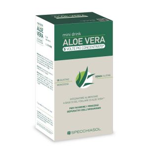 Aloe vera mini drink 5 volte piu' concentrato 15 bustine da 10 ml