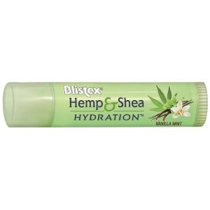 Blistex hemp & shea hydration vanilla mint