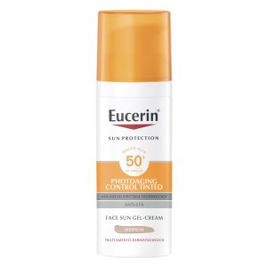 Eucerin sun photoaging control tinted gel creme spf50+ medium 50 ml