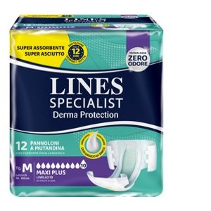 Pannolone a mutandina lines specialist derma maxi xl 20 pezzi