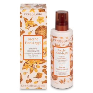 Bacche fiori legni lozione deodorante 100 ml