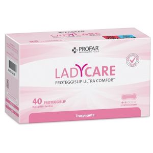Ladycare proteggi slip ripiegati 40 pezzi profar