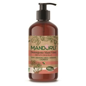 Mandorli detergente mani viso per tutti i tipi di pelle 500 ml