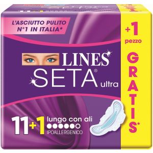 Lines seta ultra lungo ali cp 11+1 gratis
