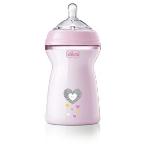 Chicco biberon nat feel pp 6m+ 330 ml bimba