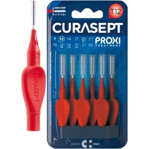 Curasept proxi t12 rosso/red 6 pezzi