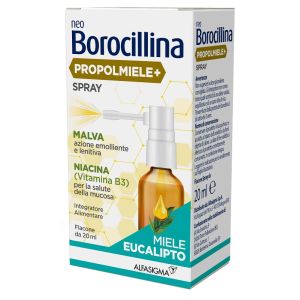 Neoborocillina propolmiele+ spray miele eucalipto 20 ml