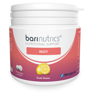 Barinutrics multi limone 90 compresse masticabili
