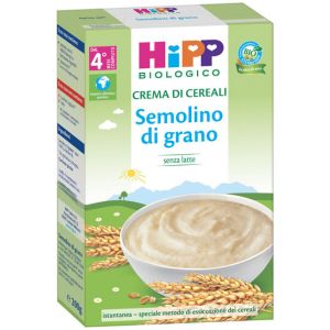 Hipp bio crema cereali semolino di grano 200 g