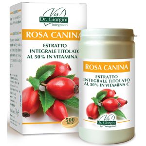 Rosa canina estratto integrale titolato polvere 100 g