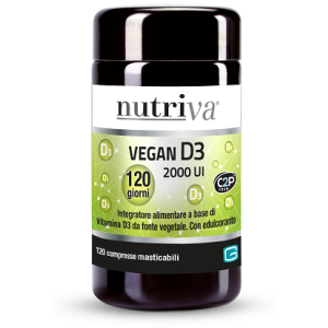 Nutriva vegan d3 120 compresse