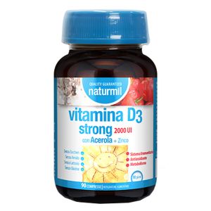 Naturmil vitamina d3 strong 2000 ui 90 compresse