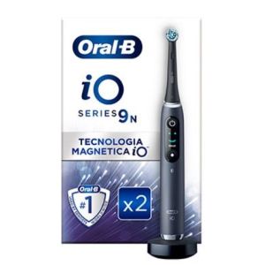 Oral-b io 9 black spazzolino elettrico + 2 refill