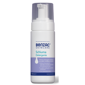 Benzac skincare schiuma detergente 130 ml
