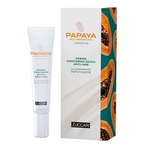 Papaya cosmetics crema contorno occhi anti-age illuminante defaticante 18 ml