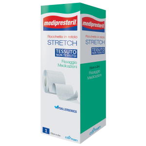 Medipresteril rocchetto rotolo stretch tessuto non tessuto 15 cm x 200 cm