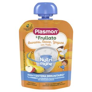 Plasmon nutri-mune banana/cocco/yogurt con mela 85 g