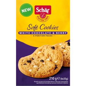 Schar soft cookie white chocolate 210 g