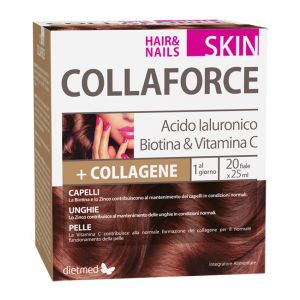 Collaforce skin hair & nails 20 fiale da 25 ml