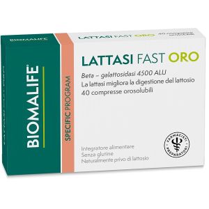 Lattasi fast oro 40 compresse
