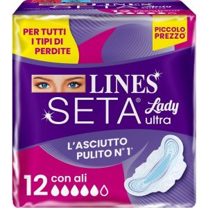 Lines seta ultra assorbenti lady ali dwct 12 pezzi