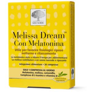 Melissa dream con melatonina 30 compresse