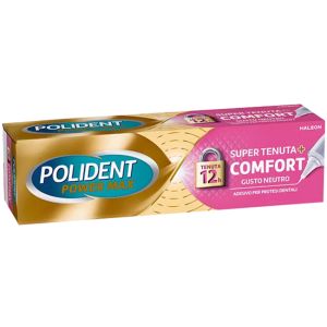 Crema adesiva protesi dentali polident power max super tenuta+comfort 40 g