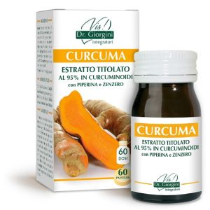 Curcuma estratto titolato 95% curcuminoidi 60 pastiglie