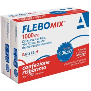Flebomix 1000 mg 60 compresse bi-pack