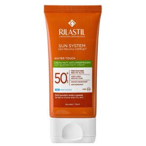 Rilastil sun system water touch fluido spf50+ 50 ml nuova formulazione