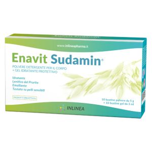 Enavit sudamin 10 bustine polvere da 5 g + 10 bustine gel da 5 ml