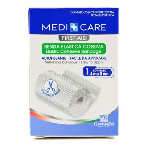 Benda medicare coesiva cm 6x4 m medicare