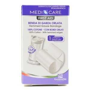 Benda medicare orlata cm 5x5 m medicare