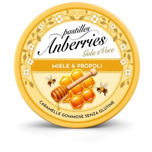Anberries miele&propoli caramelle gommose 50 g